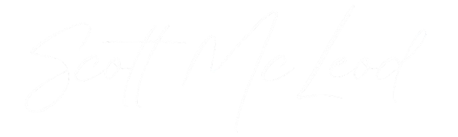 Scott McLeod Logo White